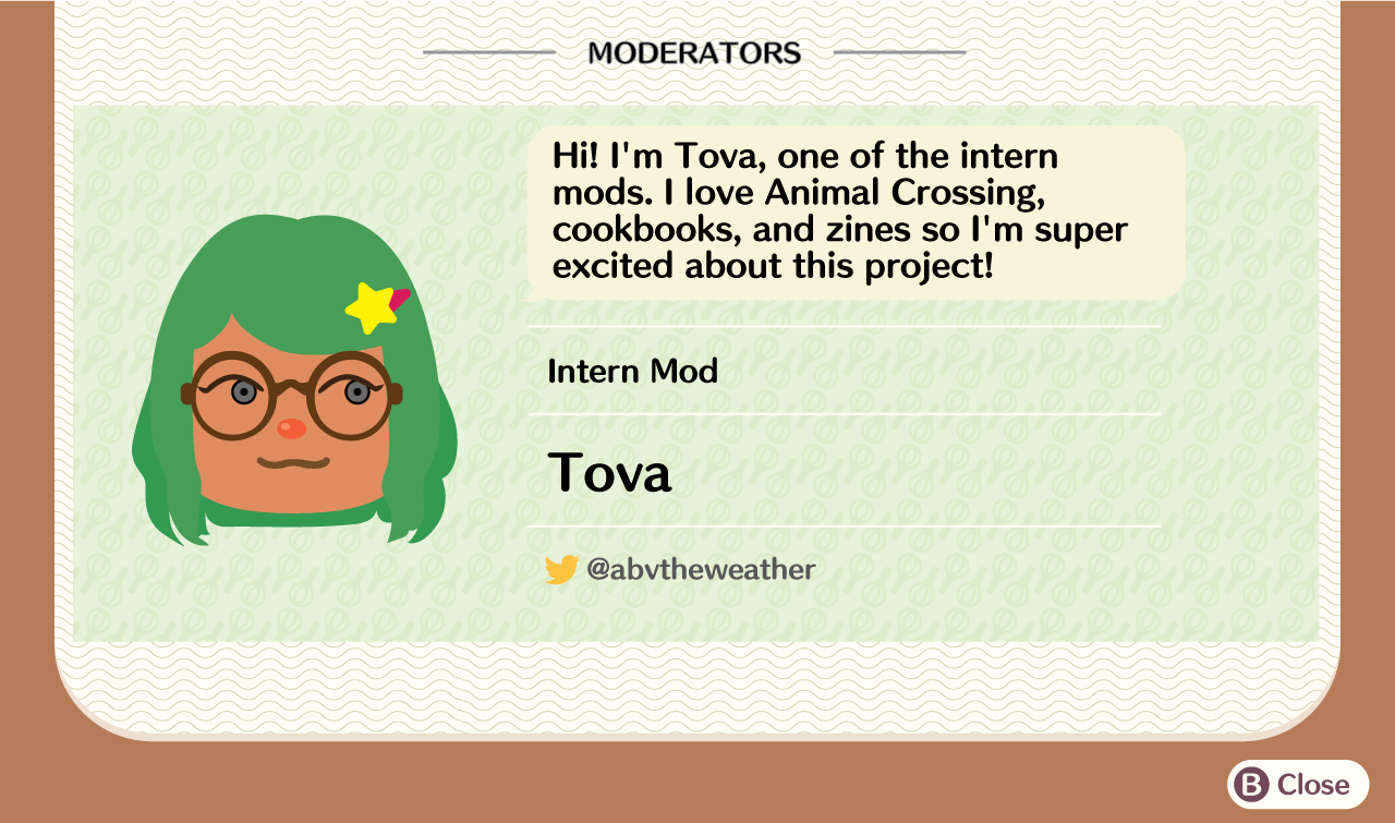 Tova's introduction